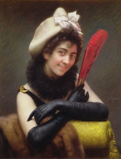 La Coquette von Alexandre Jacques Chantron